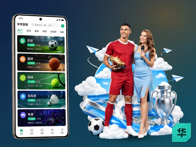 下载华体会 APP，随时随地看比赛